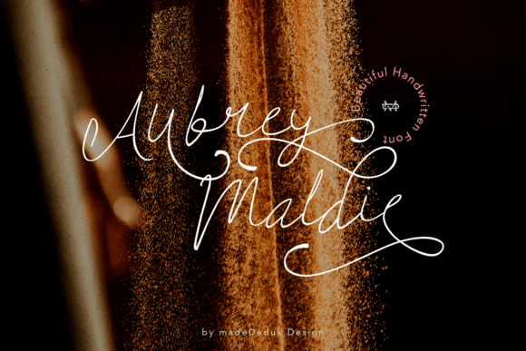 Aubrey Maldie: The Script Font for Scroll-Stopping Content
