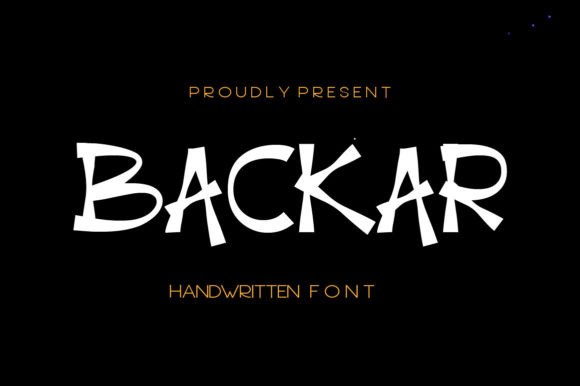 Backar: Bold Script Handwritten Fonts for Web Design