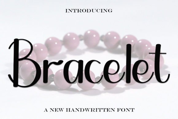 Bracelet Font: Elevating Handmade Branding