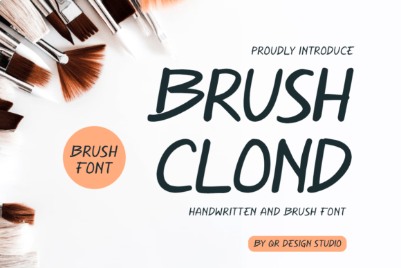 Brush Clond: A Sweet Handwritten Font for Makers