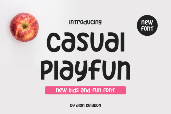 Casual Playfun Font for Small Business Branding