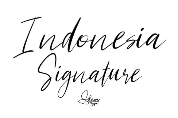 Elevate Your Brand with Indonesia Signature Typeface