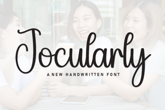 Jocularly: A Friendly Handwritten Font for Business Branding