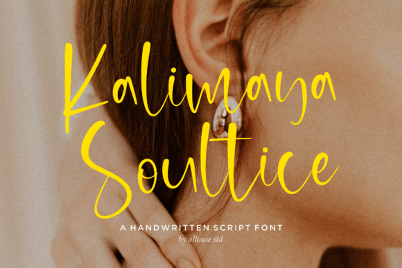 Kalimaya Soultice Font for Branding