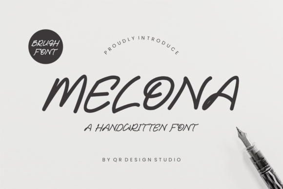 Melona: A Sweet Handwritten Typeface for Brands