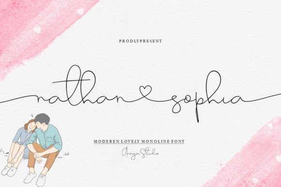 Nathan Sophia: A Timeless Script Font for Elegant Branding
