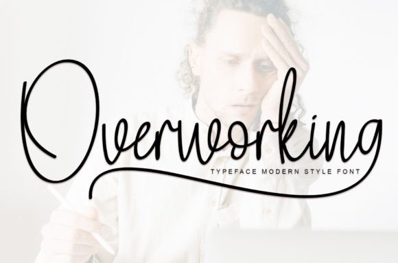 Overworking: A Delicate Handwritten Font for Editors