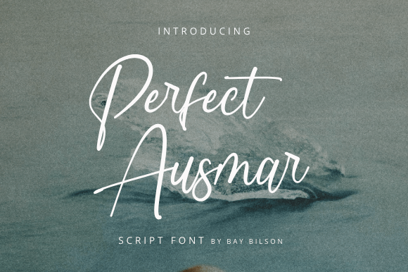 Perfect Ausmar: An Elegant Script Typeface for Editorial Design