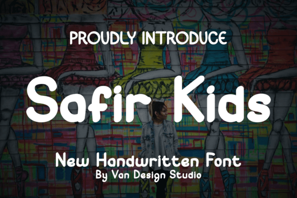 Safir Kids: A Friendly Script Font for Playful Design