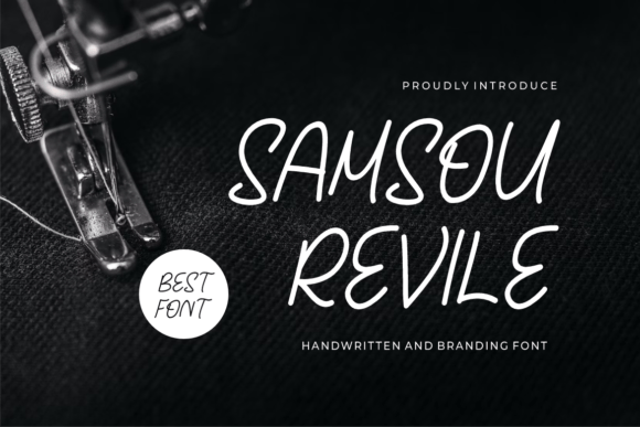 Samsou Revile: A Quirky Script Font for Modern Campaigns