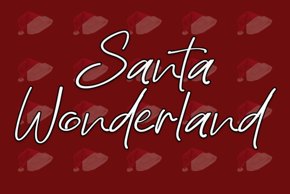 Santa Wonderland: A Handwritten Font for Editorial Design