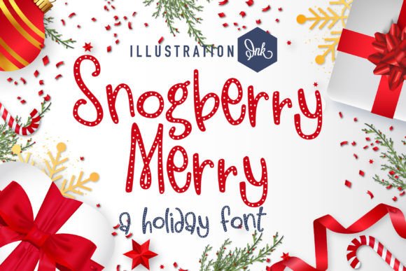 Snogberry Merry Font for Playful Campaign Design