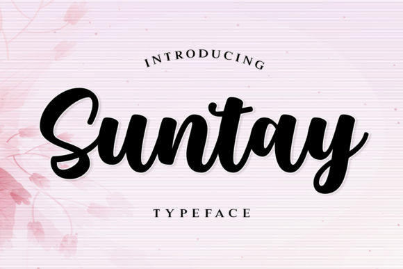 Suntay Font Review: Bold Script for Campaigns