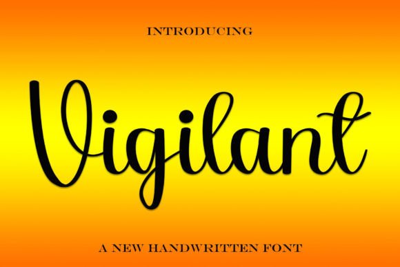 Vigilant Font for High-Impact Campaign Design