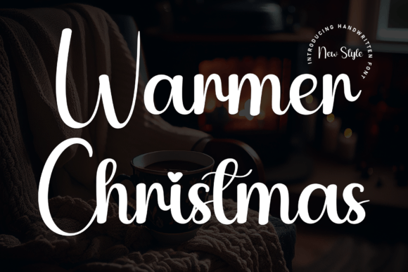 Warmer Christmas Font for Handmade Creators
