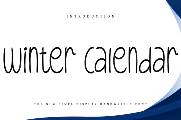 Winter Calendar Font: A Maker’s Review for Handmade Brands